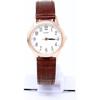 Seiko Alba Women's Quartz Watch Analog Stainless Steel Water Resistant 5ATM Pink Gold Case White Dial