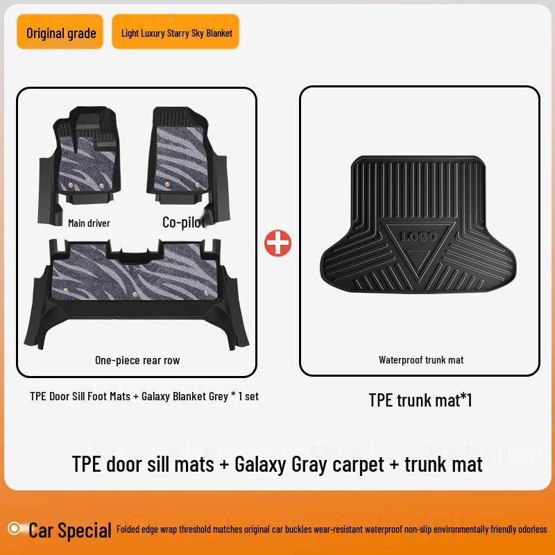 TPE Full-Coverage Floor Mats for 26 Dongfeng Nissan Teana Models