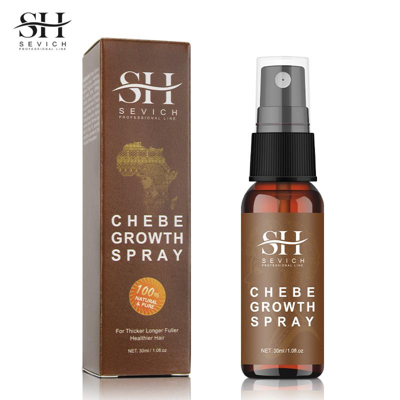 

Спрей от выпадения волос Chebe Sevich Traction Порошок Chebe Эфирное масло Africa Crazy Hair Growth Products Уход за волосами 30ml коричневый