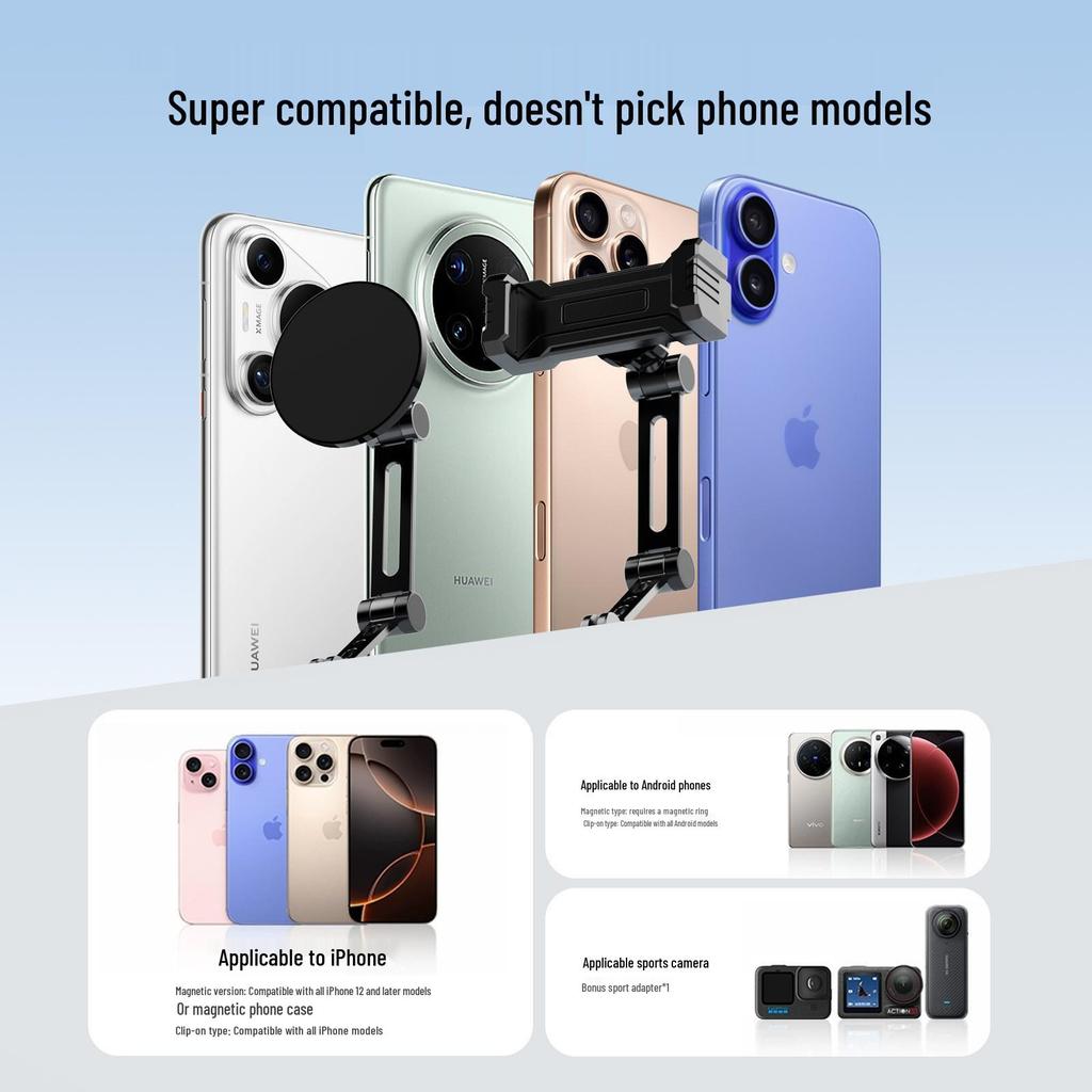 MagSafe Neck-Mounted Camera Bracket for First-Person View
