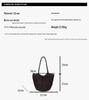 Luxury Retro Woven Hollow Shoulder Tote