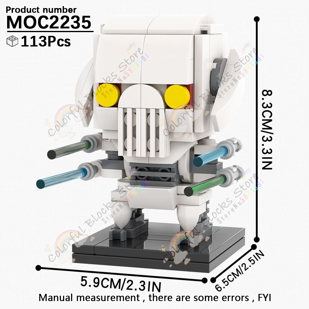 Sci-Fi Movie Series Character Building Blocks Creative Interstellar Soldier Action Figure Model DIY Assembly Brick Toys For Kids