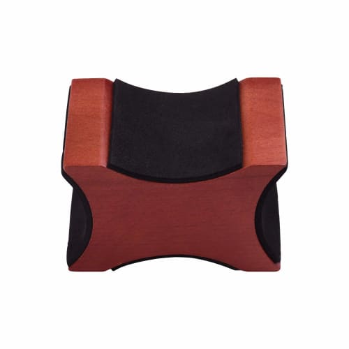 Tickas Guitar Neck Support Pillow, Mahogany Material, 2 Heights Available, Tool for Electric Acoustic Guitar, Bass, Mandolin