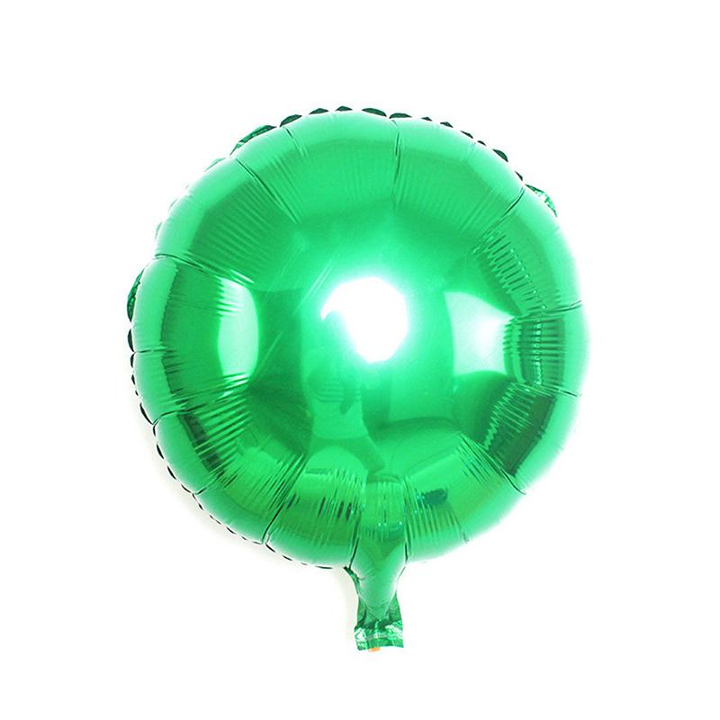 

5 шт. 18-дюймовых однотонных шаров из алюминиевой фольги, шары для дня рождения, свадьбы, Дня святого Валентина, детского праздника