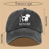 'Husky Adventure Hat Fashion Unisex Washable Baseball Cap Outdoor Casual Hat