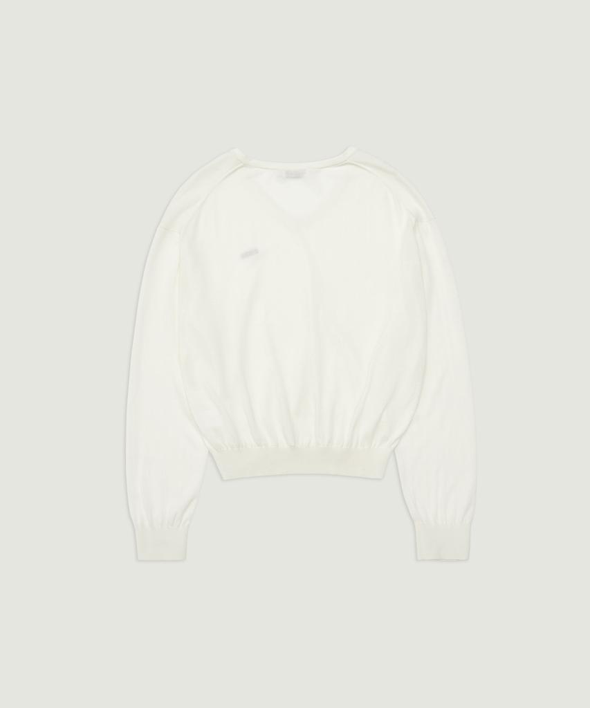 GROVE Canopy V-Neck Knit (Ivory)