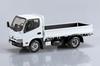 Aoshima Bunka Kyozai Rakupura Snap Kit Hino Dutro Flatbed Scale Plastic Model Kit Co., Ltd. (AOSHIMA) No. 23-WE (White) 1/32 Pre-colored