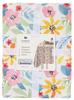 Floral Tablecloth 180×, Decorative Polyester with Linen Look