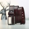 Men'S Belt Alloy Pin Buckle Casual Men'S First Layer Cowhide Belt Jeans