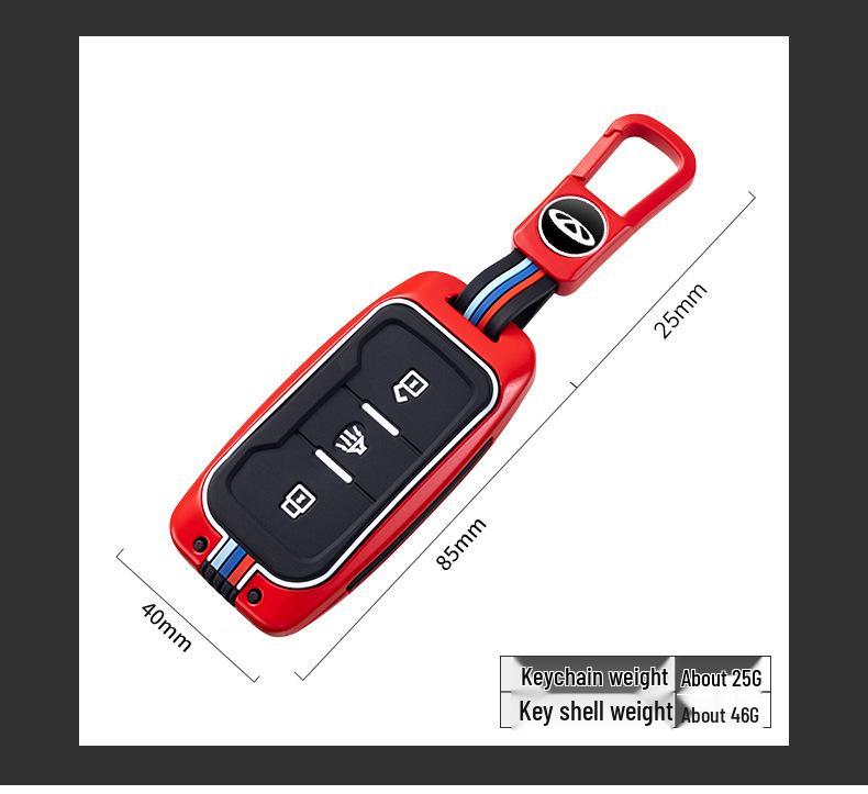 Key Case for Chery Jetour X70S/X70M/X70X90 - Unisex Car Key Bag with EV Buckle