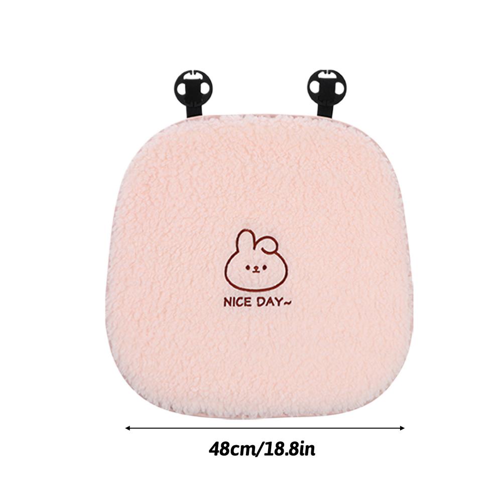 

Cute Car Seat Cushion Warm Plush Car Seat Cushion Wear-Resistant Car Accessories Fashionable Car Seat Cushion For Driving Travel