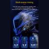 Q58 Max Wireless Motorcycle Intercom Headset Noise Cancellation for 2 Riders Talk at The Same Time Within 500M