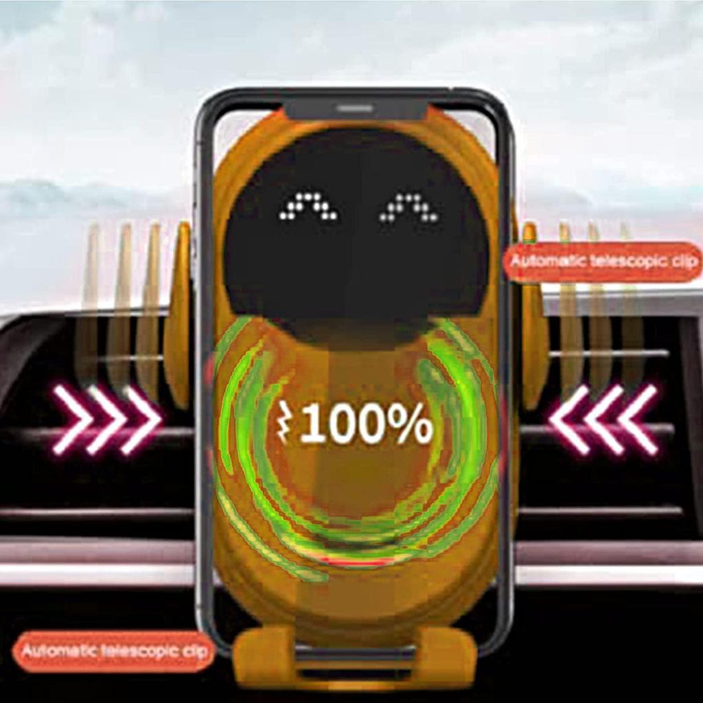 Smart Car Wireless Charger Phone Holder Auto Sensing Cell Phone Car Chargers Holder Qi 10W Fast