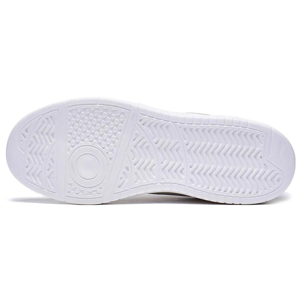 Li Ning Sycee Slip Resistant Cushioning Abrasion Resistant Low top Skateboard Shoes Women's White Gray AGCV196-1
