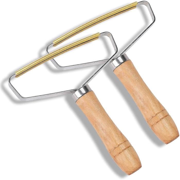 

Pill Remover - Manual - Pure Copper - Durable - Portable Brush - Brown