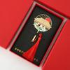 Beijing Tiananmen Metal Bookmark - Custom Engraved Cultural Gift Box