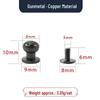 Eco-Friendly Brass Monk Head Accessories: Pacifier Buckle, Car Parts, Phone Cases & Leather Goods