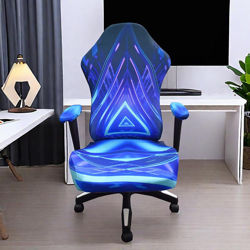 Gaming Chair Cover Stretch Dustproof Chair Protector Office Computer Chair E-Sports Swivel Chair Dust Cover Armchair Slipcovers