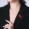 Rhinestone Running Horse Brooch Classic Brooch Pins New Zodiac Animal Badge  Jewelry Accessories