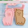 8Pcs/Set  Biscuit Mold Forest Animal Shape Cookie Cutter Icing Fondant Cake Tool