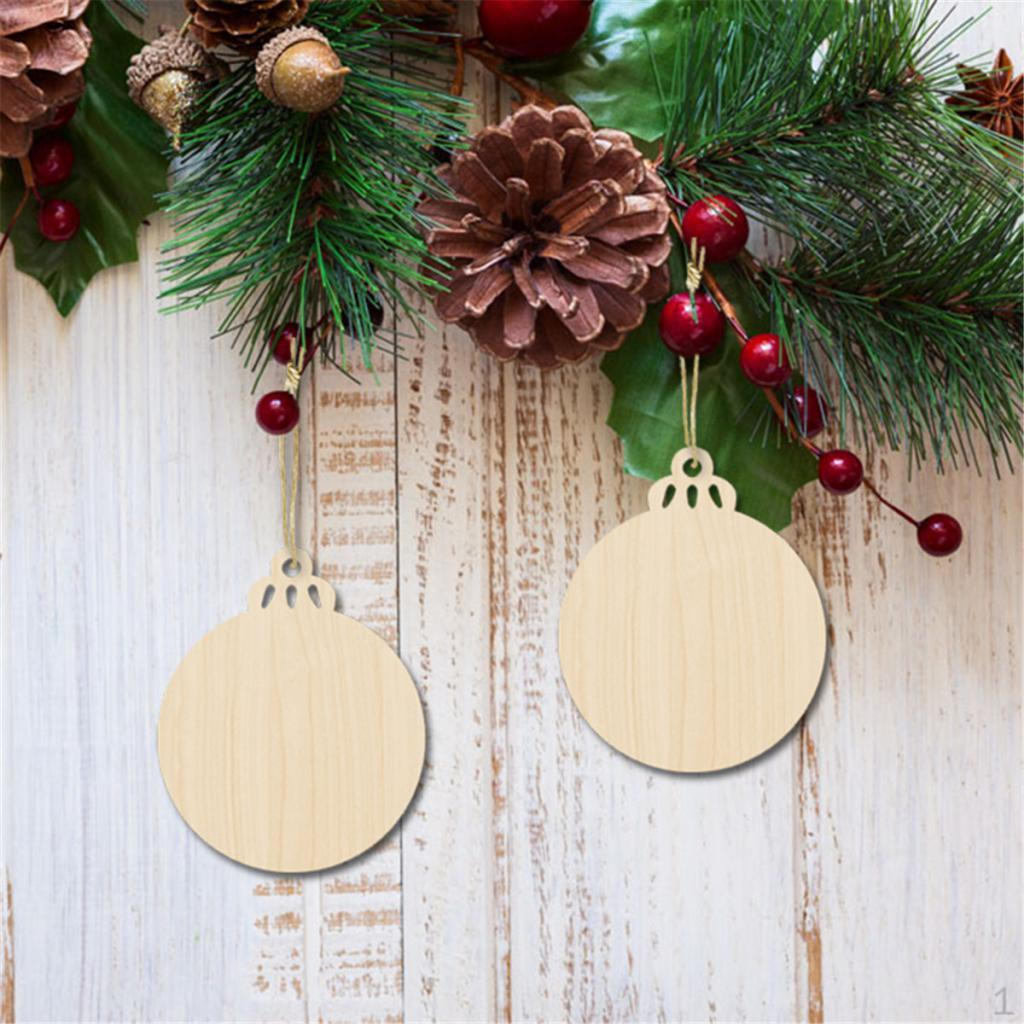 

Christmas Drop Pendant Ornaments Bell Hanging Decor 5pcs Round Ball