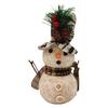 Toys Decoration Christmas Plush Snowman with Hat Gifts for Kids Favors House