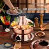 Traditional Old Beijing Style Copper Charcoal Hotpot (Yuan Yang)