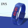 Fashion Men Women Silicone Red LED Digital Sports Bracelet Wrist Watch Gift