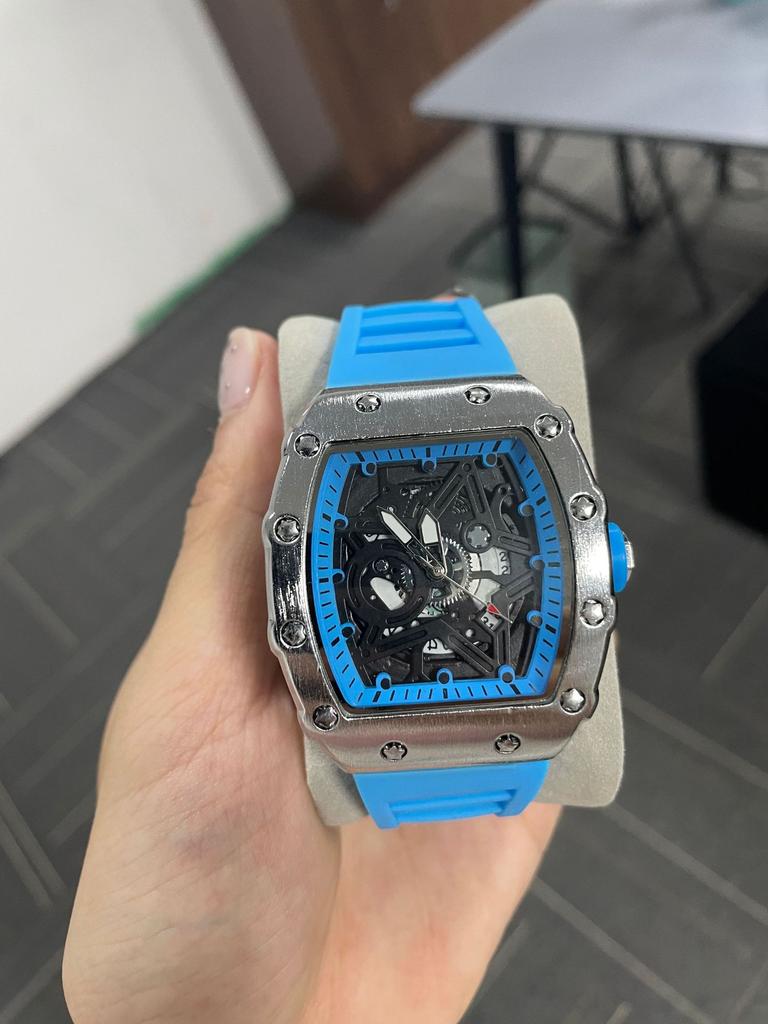 Watch Domineering High-Value Fashion Trend Non-Mechanical Watch Luminous Barrel-Shaped Men'S Watch