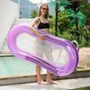 Gradient Color Inflatable Floats Bed PVC Swim Air Mattresses  for Pool Beach Swimming Pool Floats