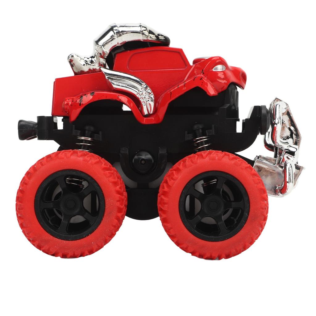 Kid 4 Wheel Inertia Truck Toy Children Portable Alloy Bright Color Funny Friction Powered Vehicle Toy