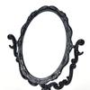 European Style Black Butterfly Dressing Mirror Rotatable Desktop Makeup Mirror  Bathroom