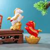 Resin Horse Shape Ornament Unique Zodiac Horse Figurines Creative Pony Figurine  Spring Festival