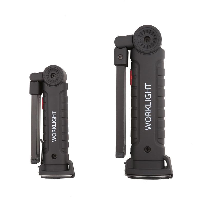 LED Torch Flexible Inspection Lamp Work Light for Outdoor Camping Handheld 5 Mode COB Flashlight Cordless Rechargeable Magnetic