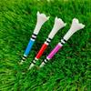 50pack Plastic Castles Golfs Tees Sport Deck Golfs Tees Replacement for Durability and Easy Identification