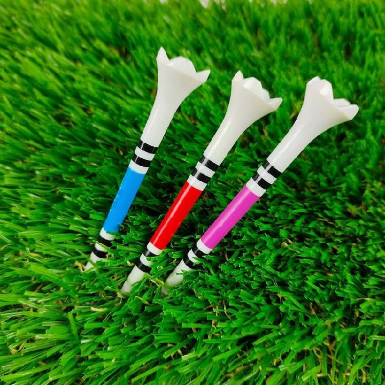 50pack Plastic Castles Golfs Tees Sport Deck Golfs Tees Replacement for Durability and Easy Identification