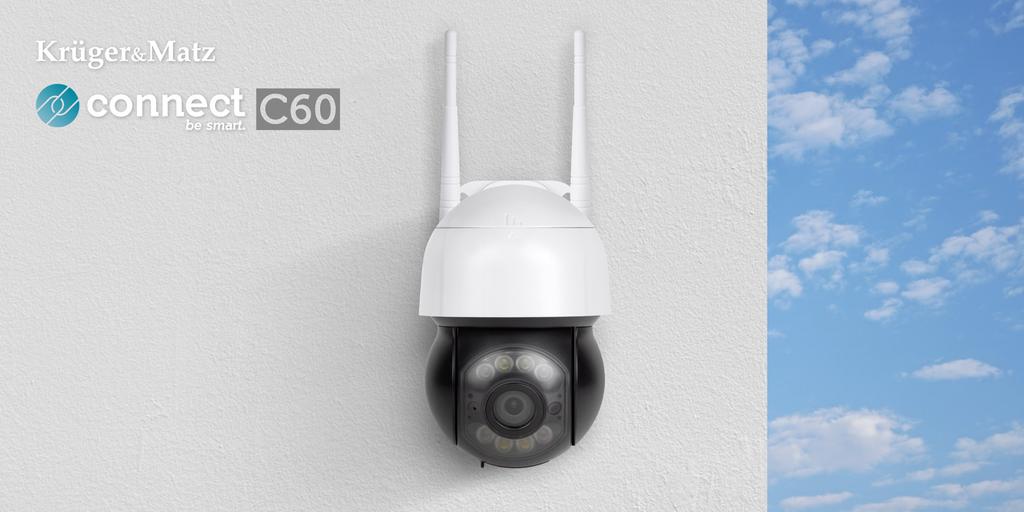 Connect C60 Kruger&Matz Outdoor Wi-Fi Camera