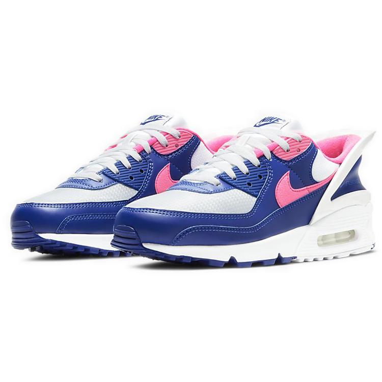 Nike Air Max 90 Flyease Deep Royal Blue Hyper Pink CU0814-101