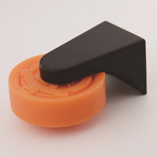 

1 комплект, декоративный антикоррозийный настенный прочный несущий контейнер для мыла, аксессуары для ванной комнаты чёрный