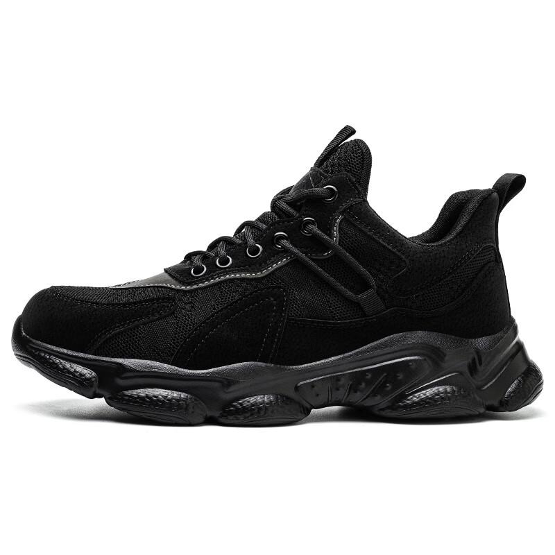 LAOGUANJIA Men's Steel-Toe Safety Work Shoes Model 367