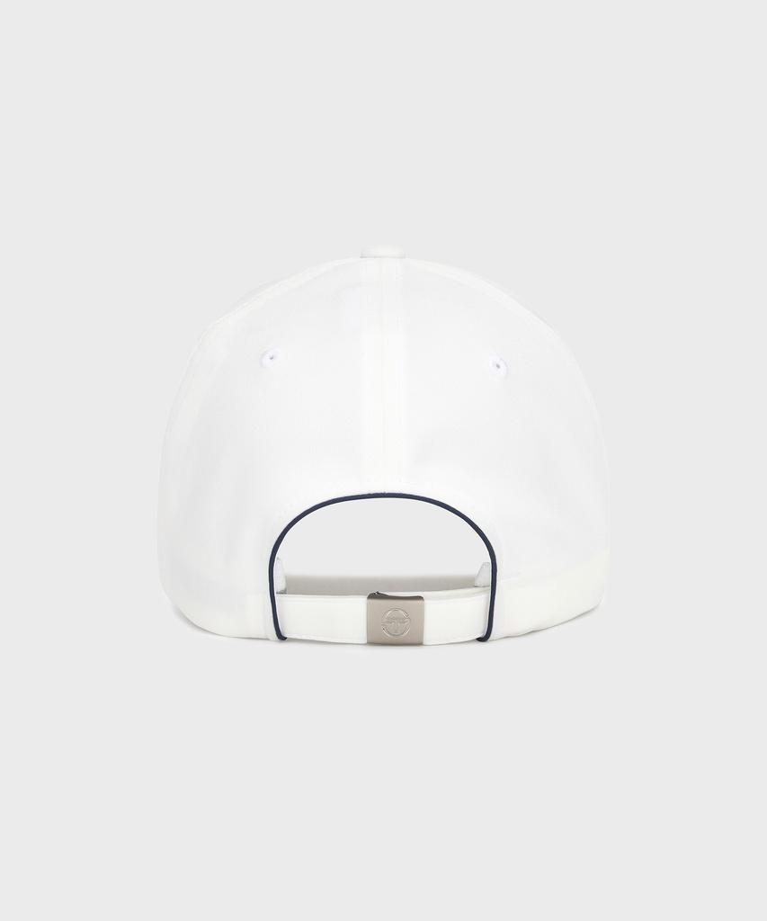 SERGIO TACCHINI U Volume Embroidered Poly Ball Cap (White)