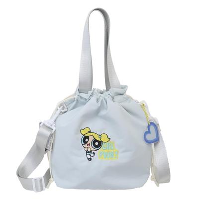 תיק tote עם שרוך תיק כתף בועות בנות הפאוור פאף MPPG-085