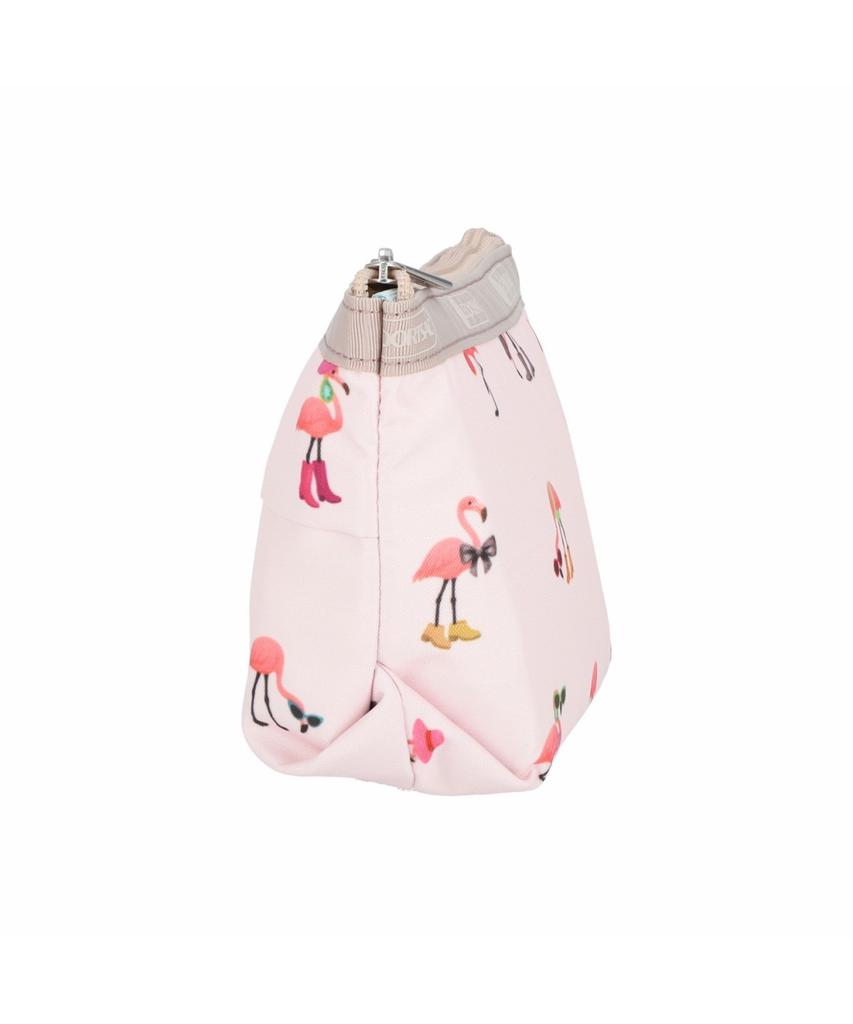 Lesportsac Flamingo Party Small Sloan Cosmetic Pouch [2724.Hg20]