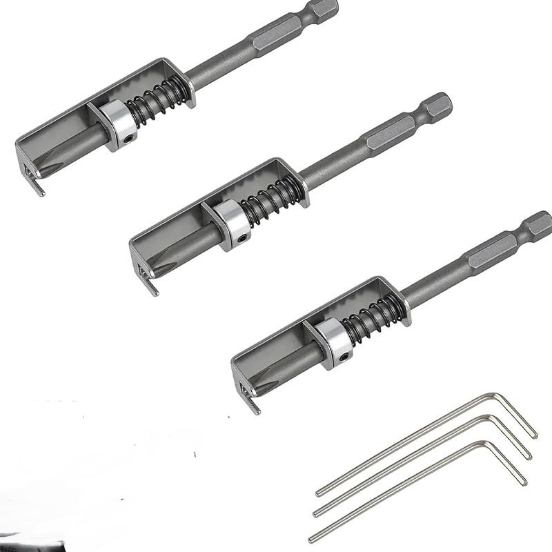 Phillips Anti-Drop Schraubendreher Bit Befestigungsclip Set Geeignet für Bohrmaschinen Heimwerker Reparatur Rafford Schraubenhalter Bohrerbit