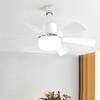 Socket Fan Light 3 Speeds Dimmable Screw In Ceiling Fan In Light Socket with Extender & 6 Blades for Bedroom Kitchen