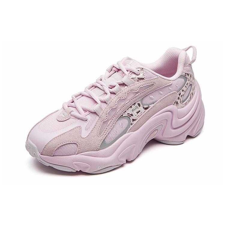 Fila PANTERA Mesh, Textile, Synthetic Leather Low Top Casual Shoes Women's Snow Lilac F12W111117FLS