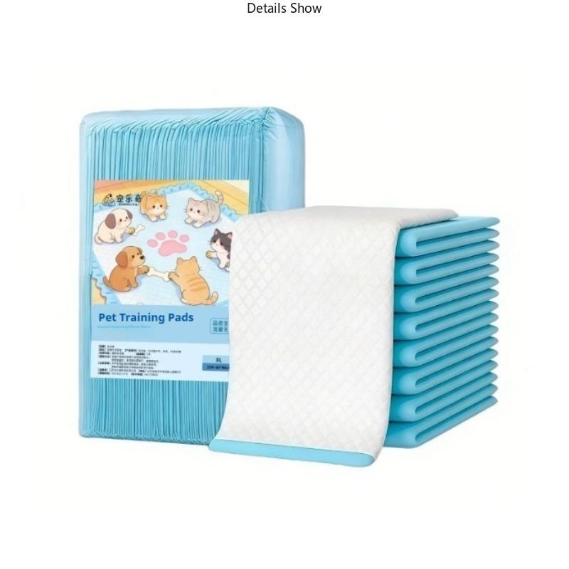 Disposable Thickened Pet Underpad Absorbent Urine Mat Leak Proof Dog Cat Potty Training Toilet Cleaning Pads 50 pieces