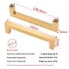 Modern Simple Stainless Steel Kitchen Cabinet & Wardrobe Handle for Doors and Drawers