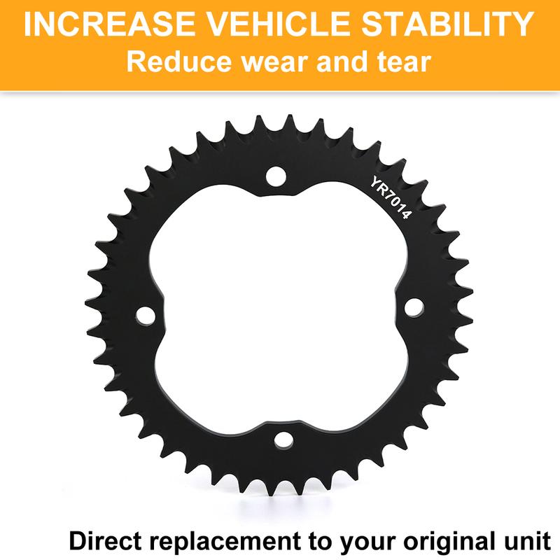 40 Tooth Motorcycle Rear Sprocket Gear Wheel Cam For Yamaha RAPTOR 250 RAPTOR 250R 350 700 700R YFZ 450 YFZ 450 YFZ450R YFZ450X