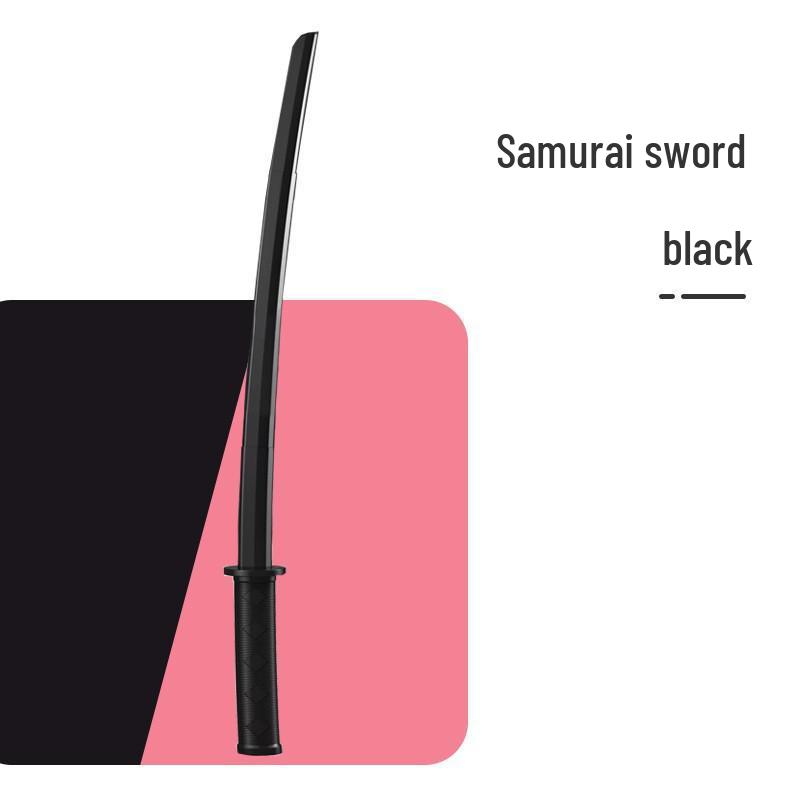 

3D Gravity Telescopic Samurai Sword Toy 70 cm чёрный